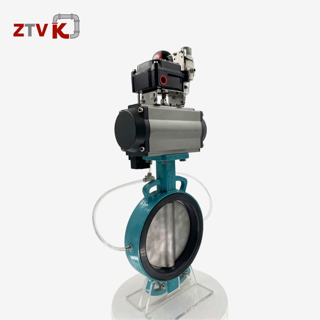 butterfly valve with positioner